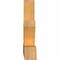 Ekena Millwork Saratoga Rough Sawn Timber Gable Bracket, Western Red Cedar, 84"W x 21"H x 4"D x 4"F, 6/12 Pitch GBW084X21X0404SAR00RWR - alternate 5